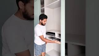 Watch storage place and sarees storage work improvement interiordesign trendingwork [upl. by Yolanthe532]