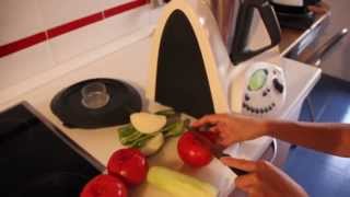 Receta de gazpacho casero con Thermomix [upl. by Netsryk315]