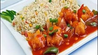 Chicken Manchurian with Fried Rice happycookingtoyou chickenmanchurian friedrice outclass [upl. by Intyre812]