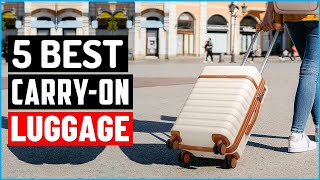 Best CarryOn Luggage 2024  Top 5 Picks [upl. by Rasia]