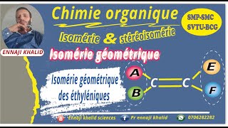 Les isomères géométriques conformations Z et E trans et Cis [upl. by Yelrebma639]