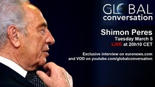 Coming soon Shimon Peres exclusive interview [upl. by Halsey]