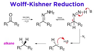 WolffKishner Reduction [upl. by Ailesor767]