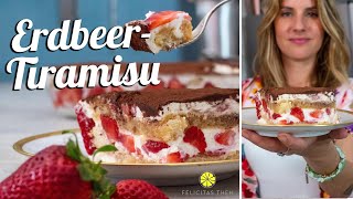 ErdbeerTiramisu  das beste SommerDessert  Felicitas Then [upl. by Annis351]