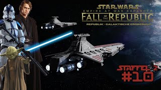 Let´s Play  Fall of the Republic  S2 F10  große Schlachtgroße Verluste  Star Wars Empire at War [upl. by Haidebej581]