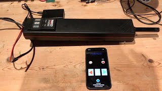 iPhone remote control of a Navico TP5000 Autopilot using Bluetooth [upl. by Esialb953]