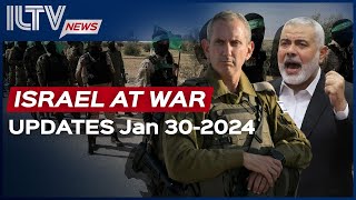 Israel Daily News – War Day 116 January 30 2024 [upl. by Sisak]