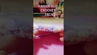 scrapbooking Panier au crochet facile [upl. by Alys]