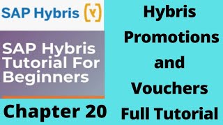 hybris promotion engine tutorial  hybris promotion engine sap hybris tutorial for beginnersPart20 [upl. by Amandie]