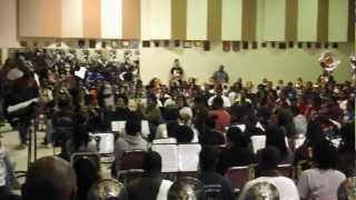 Marching 101 and Alumni Band  Star Spangled Banner IntroAVI [upl. by Katusha]