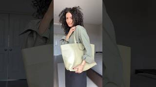 Cuyana Classic Easy tote The Row Lulu boots Massimo shirt Outfit explained in my recent video [upl. by Enyawal]