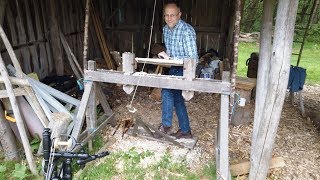 Refurbishing A Spinning Wheel [upl. by Esiuole869]