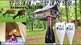 Tree Tent Camp  Safari Tent Belgium [upl. by Nunnery]