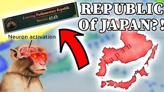 Can I Become A REPUBLIC As Japan  Japan Is Becoming OP In Victoria 3 [upl. by Olegnalehcim54]