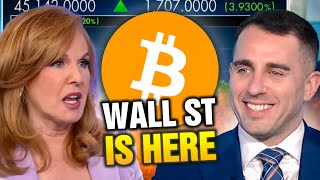 Wall Street FINALLY Buying Bitcoin [upl. by Margareta]