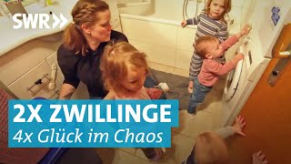 Großfamilie im Alltag Wie man zweimal Zwillinge groß zieht [upl. by Adlesirhc]