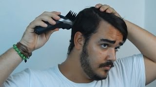 Corte de cabelo Masculino  Undercut em Casa [upl. by Annayak303]