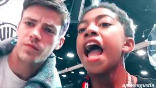 ► The Flash Cast  SDCC 2016 Funny Moments [upl. by Oslec959]