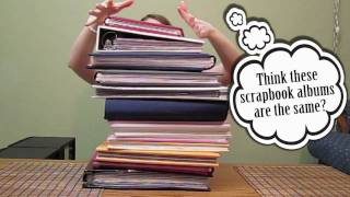 Scrapbooking Tutorial 8 The Dring Strap Hinge and Post Bound Albums [upl. by Weisberg317]