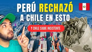 PERÚ RECHAZO a CHILE en este MEGAPROYECTO [upl. by Ecneitap]