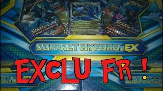 EXCLU FR  OUVERTURE dun COFFRET Pokémon Hyporoi EX en Français [upl. by Petr]