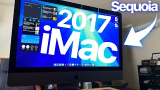 Running macOS Sequoia On iMac Pro [upl. by Merrilee]