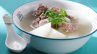 【楊桃美食網】大骨蘿蔔湯 [upl. by Ahsuatan]