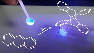 Anthracene Photodimer Synthesis [upl. by Aspia]