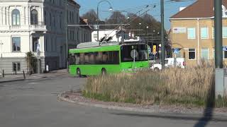 LANDSKRONA TROLLEYBUS 15TH OCT 2018 [upl. by Schultz]