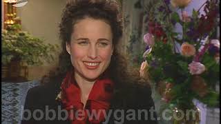 Andie MacDowell quotGroundhog Dayquot 1993  Bobbie Wygant Archive [upl. by Michal572]