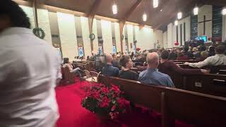 Byzantine Romanian Christmas carols chanting at resurrection Episcopal Church December 1 2024 [upl. by Heinrike]