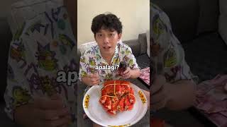 KEPITING RAKSASA ALASKA SUDAH SAMPAI TANTANG RAJA CABE [upl. by Nosydam]