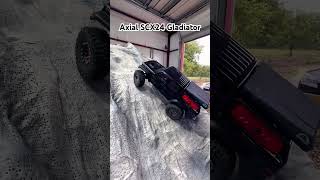 Axial SCX24 Gladiator mountain climb indoor course axial rc cool fun happy offroad [upl. by Odetta947]