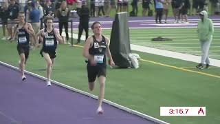 Boys 1500m Senior Final  Ontario OFSAA Track Championships 2024 Full Race [upl. by Brenk]