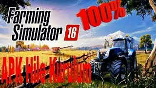 Farming Simulator 16 Hile Kurulumu Sd DataAPK [upl. by Soll276]