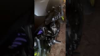 Yamaha MT07 2018 Sound Aggressive Akrapovic Cold Start mt07 yamaha motorcycle shorts sverige [upl. by Rhynd298]