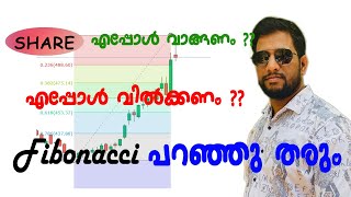 Fibonacci retracement Learn Share Market MalayalamSeries 16 [upl. by Courcy]