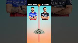 Virat Kohli vs Maxwell Chelleng ❓shortvideo shorts ipl [upl. by Lammond]