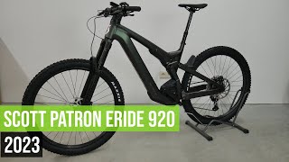 SCOTT PATRON eRIDE 920 2023 navrhnutý na celodenné trailové jazdenie [upl. by Ahsek]