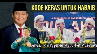 PRABOWO KODE KERAS HABAIB INDONESIA SUDAH MERDEKA RAKYAT INDONESIA BUKAN quotBUDAKquot ANDA [upl. by Waers615]