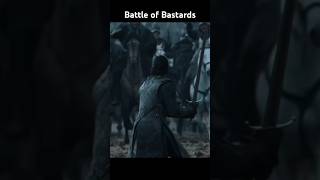 Battle of Bastards⚔️ iconic scenes gameofthrones [upl. by Trevorr68]