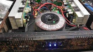 POWER AMPLIFIER NA TOSTADO ANG BOARD PAANU AYUSIN STEP BY STEP [upl. by Walley511]