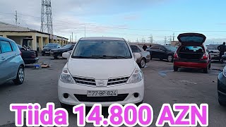 Nissan Tiida 2012 mator 15 benzinQiymeti 14800 AZNSumqayit maşin bazarınissan tiida [upl. by Ehling394]