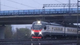 Электропоезд ЭП2Д0004 ЦППК сообщением Балашиха  Лесной Городок [upl. by Adnahc]