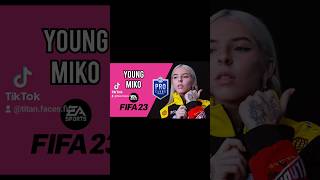 🌈 YOUNG MIKO en CLUBES PRO FIFA 23 💖🖤 [upl. by Allekim463]