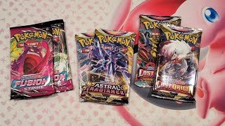 Pokemon VSTAR Origin Form Dialgaamp Palkia Premium Box Opening [upl. by Hadihahs]