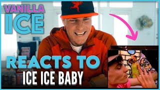 Vanilla Ice 1st REACTION to Ice Ice Baby Music Video after 34 years [upl. by Nanreit]