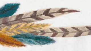 feather quilt design easy quilting patterns [upl. by Snahc]