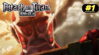 ATTACK ON TITAN HOW HUMANITY LOST THE WAR SEASON 1 EPISODE 1 [upl. by Farman]