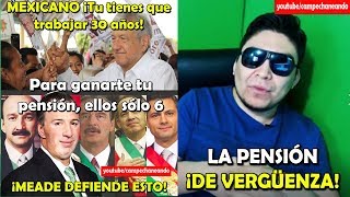 ¡Que Vergüenza Meade defiende la Pensión de Vicente Fox – Campechaneando [upl. by Jolanta171]